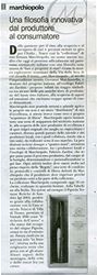 UNA FILOSOFIA INNOVATIVA DAL PRODUTTORE AL CONSUMATORE
